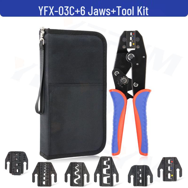 YFX Multi-Functional Quick-Change Crimping Pliers Set for Terminals