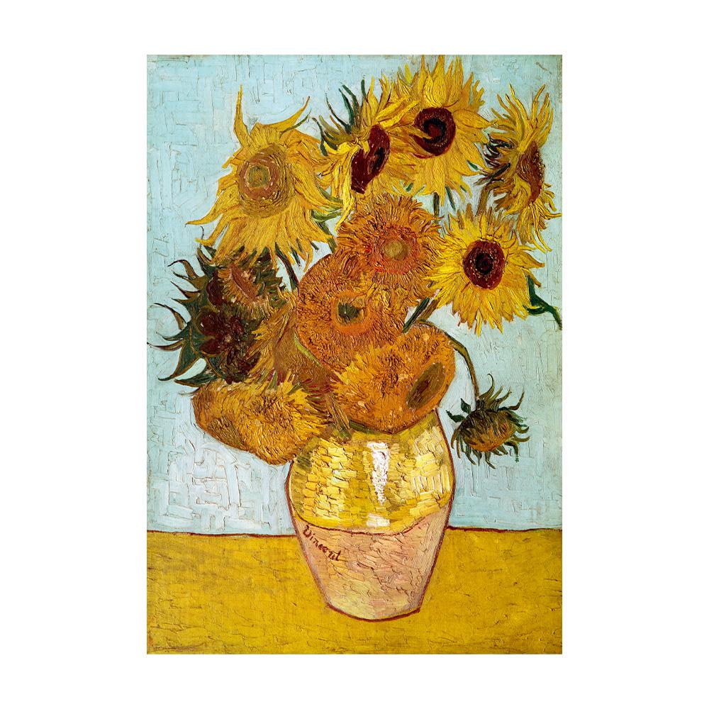 Van Gogh Classic Art Prints Abstract Sunflowers Poster Classic Art Decorative Paintings Bedroom Hallway Home Decor