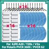 Compatible For ILIFE A20 T20s V3x / Polaris PVCR 3600 / G2 0926W / G2 0726W / G2 1226 Parts Accessories Filter Side Brush Mop
