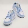 DC0774-141 Nike Jordan 1 Low Aluminum Ice Blue White Sky University (Women's)