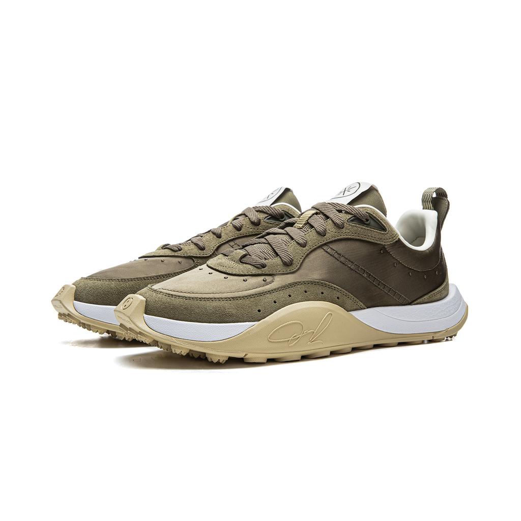 Li Ning Wade 1% Suede Casual Fashion Trendy Sports Comfortable Non-Slip Shock Absorbing Wear-Resistant Rebound Low-Top Lifestyle Shoes ABCV035-6