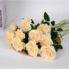 5pcs New 6 Colors Simulated Rose DIY Party Decoration Festival Supplies Vintage Silk Rose Wedding Fake Flowers Home Decor