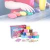 12 Piece Colorful Slime Cotton Mud Set For Kids Creative Diy Fun Activities
