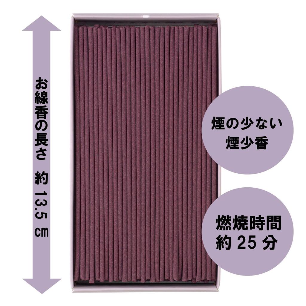 Kameyama Hanageshiki Sandalwood Cherry 100g 220 Low Incense, & Blossom, Approx. (Approx. Sticks), Smoke.