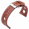 Watchband Watchbands 22mm 24mm Soft Thin Black Brown Genuine Leather Watch Band Strap Stainless Steel Pin Buckle Watch Accessories