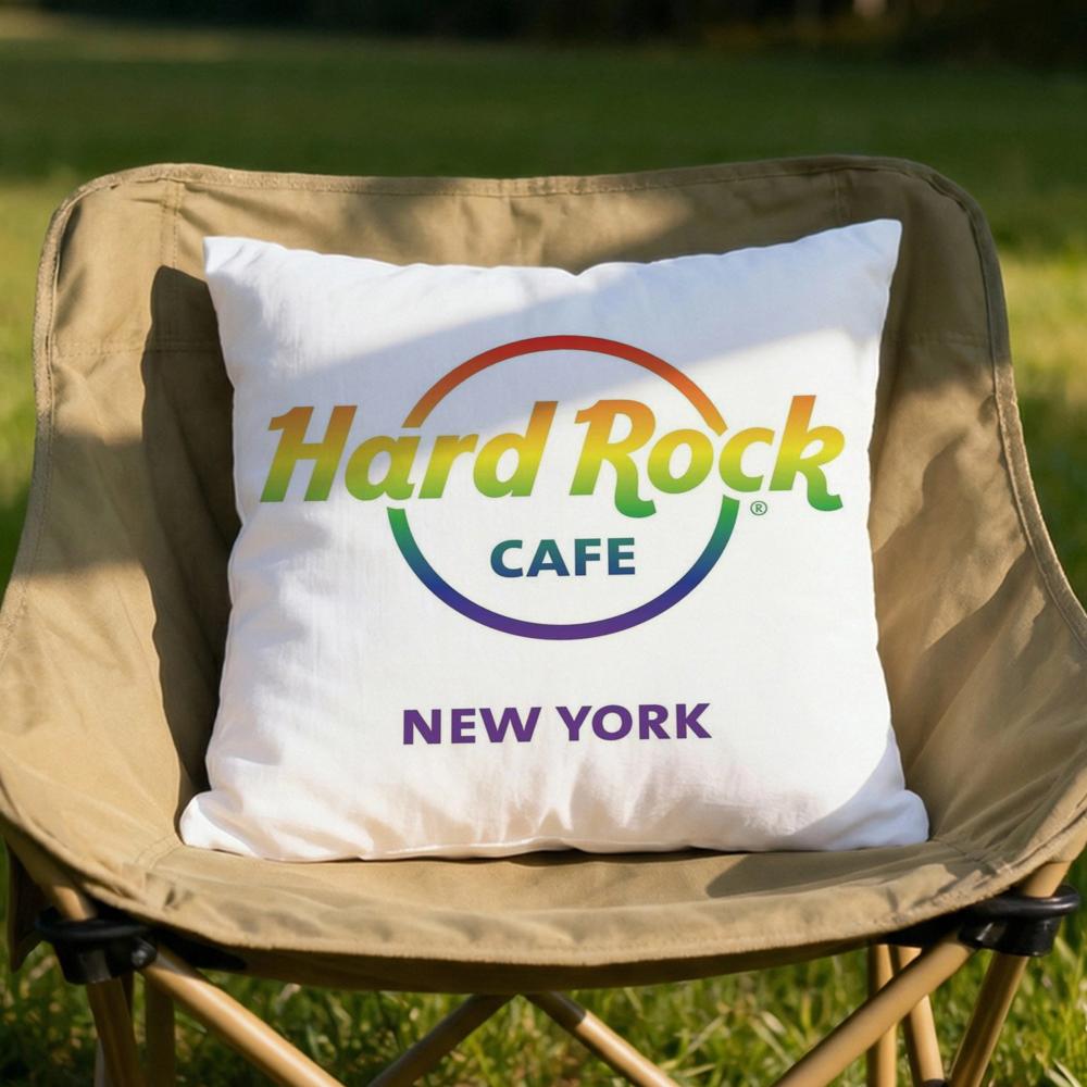 Luxury HHardcore Cafe Cushion Cover Soft Reversible Durable Pillow Cover MultiScene Use for Home Car Daily Comfort