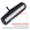 Forklift Warning Light 27W 9Led Truck Safety Work Light Bar 12-80W Red Flood Beam Danger Zone Warning Lamp Side Line Marker