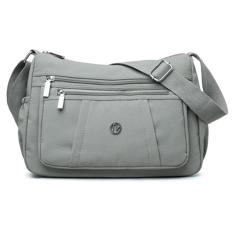 Ein-Schulter-Tasche, Schlichter und modischer Rucksack, Multifunktionales Reisen, Kleine quadratische Tasche mit mehreren Fächern