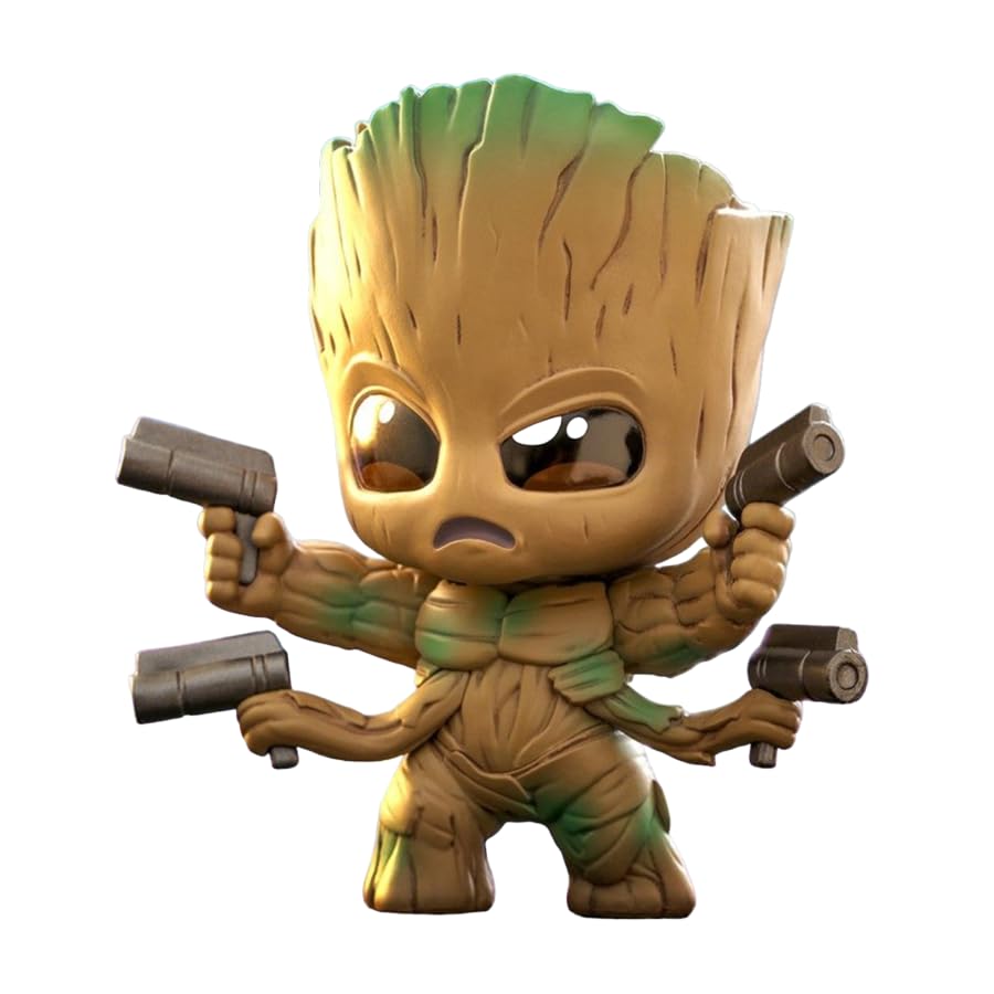 Cosbaby Guardians of the Galaxy: Volume 3 Groot (Battle Version) Size S Non-Scale Figure