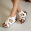Summer New One Line Belt Versatile Platform Muffin Light Casual Fashion Women's Sandals
