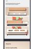 Automatic Little Train Domino Dispenser with Sound & Light - Educational Toy for Kids