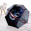 1pc Batman Joker Automatic Folding Umbrella - Compact 8-Rib Design, Durable Plastic & Iron,  F104036