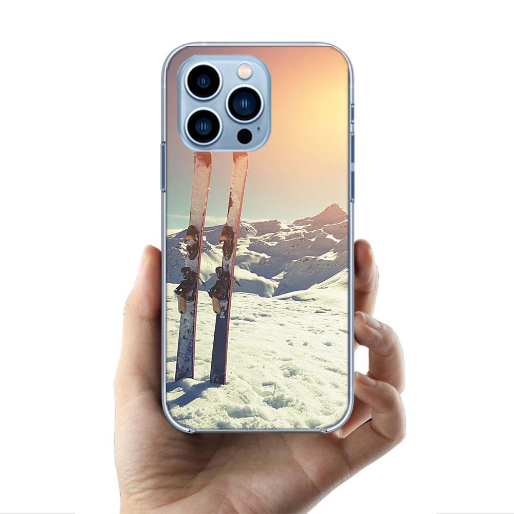 Skiing Snow Snowboard Ski Cases Phone Case For Iphone 17E 16E 17 Air 16 Pro Max 15 Pro 14 Plus 11 13 12 Mini Cover Cases Compati