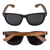 FEISEDY Wooden Polarized Sunglasses with UV400 Handcrafted for and B2448 Men's Protection, Driving, Baseball, Cycling, Fishing, Running, Golf,