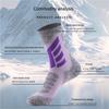 Damen Skisocken Wadenlang Thermisch Frotteeschlaufe Rutschfest Wintersportsocken zum Snowboarden und Wandern