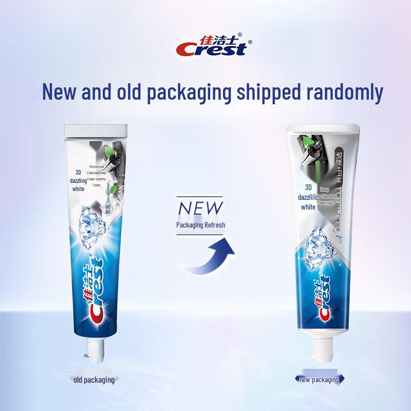 Crest 3D White Bambuskohle Zahnpasta