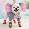 4Pcs Anti-Slip Dog Shoes Waterproof Dog Footwear Fashion Pet Boots  Puppy