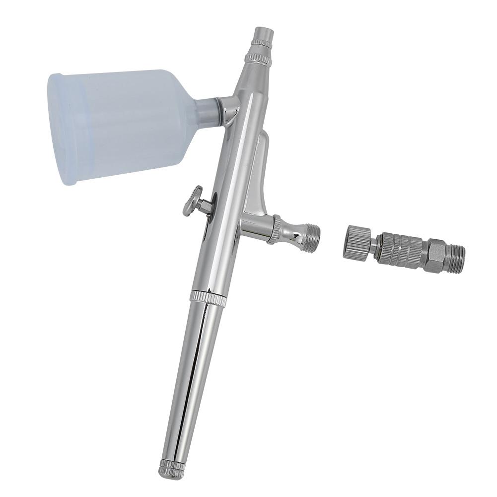 JP-131T Gravity Feed Double Action Trigger Air Paint Control Large Capacity Cup Airbrush Kit
