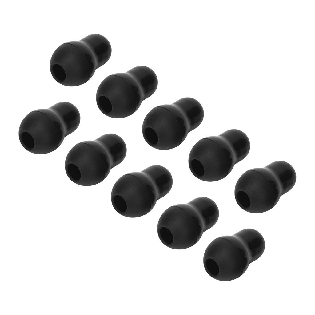 10 Stück universelle Ersatz-Ohrstöpsel für Stethoskope, 2,5 mm Silikon, passend für 5 mm Ohrhaken