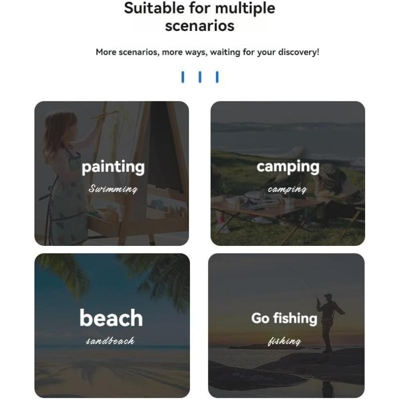 Collapsible Bucket 5 Gallon Multifunctional Portable&Folding Bucket Water Storage Wash Basin for Camping Fishing Hiking Tra