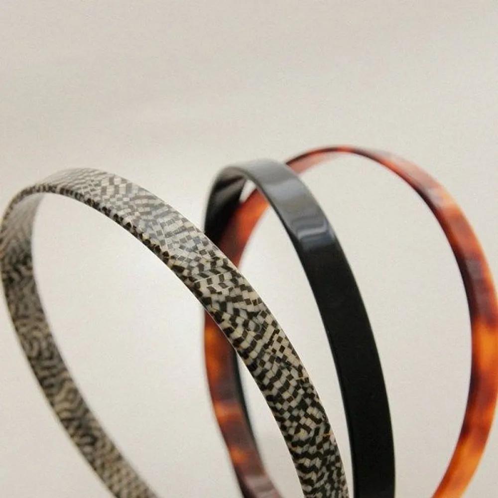 bydaisy Cellulose Slim Hairband Bh0924 brown