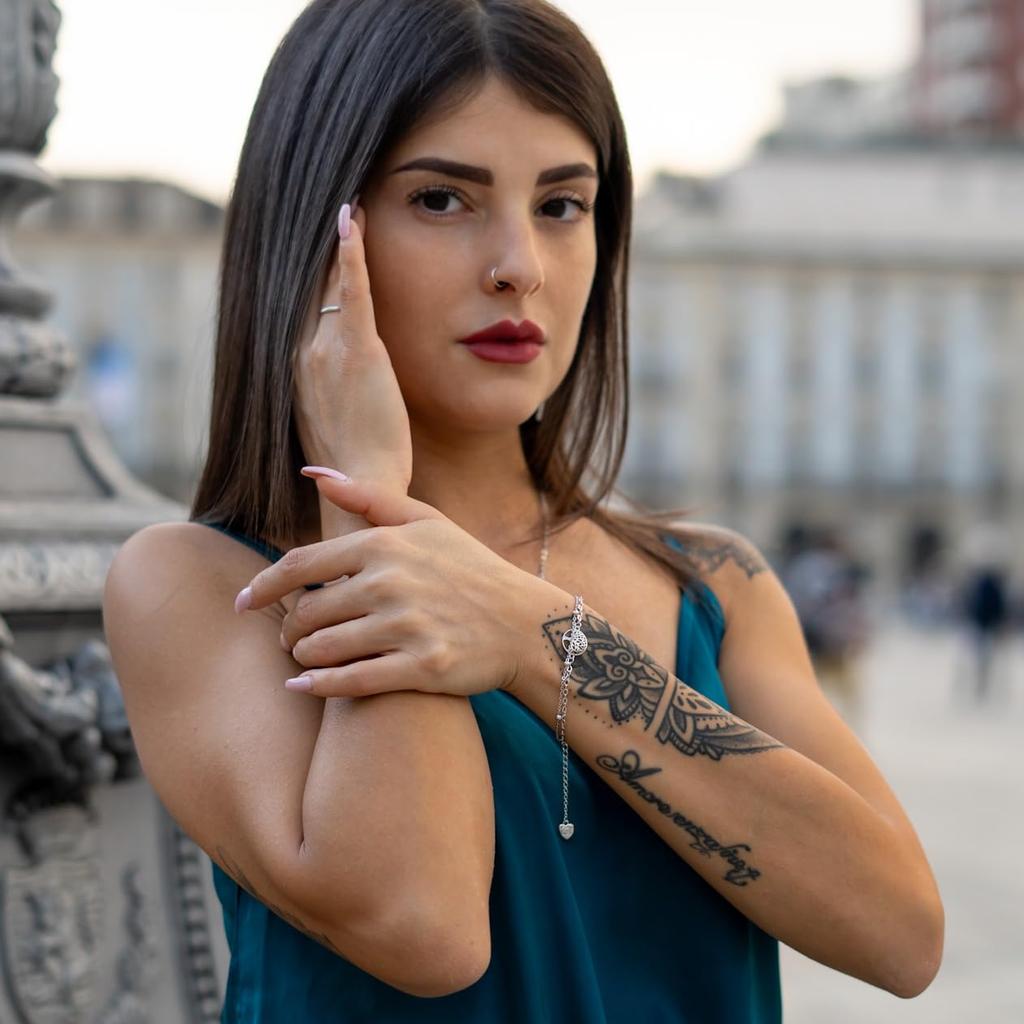 Life Tree Bracelet Jewelry 925 Silver 18K Gold Bracelet Women Chain Girls Jewelry Gift Birthday Women's