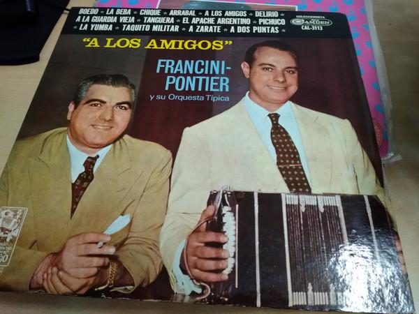 

LP Record ORQUESTA FRANCINIPONTIER A Los Amigos CAL3113 RCA Victor Argentina Latin Used