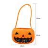 Halloween Pumpkin Candy Bags Decoration Props Portable Trick Or Treat Holder Handbag Basket Party Favor Holders For Children