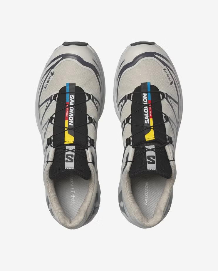L49201400 Salomon XT-6 GORE-TEX Silver Cloud Zwart (Mannen)