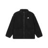 Velvet Jackets Women's Black Stand Collar Moderate (Unisex) Velvet Jackets AWJ33320 BK