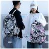 Zaino Scolastico Graffiti Fumetto Zaino Casual Tendenza Street Zaino Leggero Grande Capacità Zaino Scolastico Studente Produttore in Stock Vendita all'Ingrosso