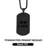 For Lada Car Logo Necklace Stainless Steel Hang Tag Necklace Fashion Pendant Accessories Largus Priora Vesta Niva Samara Kalina NN62