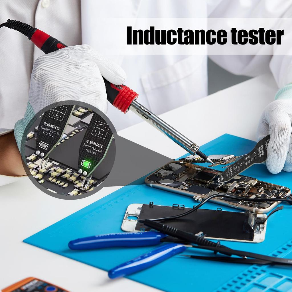 Motherboard Component Coil Tester Coil Tester Inductor Detector Tool for PC Repair Electromagnetic Induction Quick Fault Check