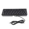 V700 Keyboard USB RGB Backlight Gaming Keyboard with 61 Keys for Laptop Desktop