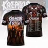 Kreator Krushers Of The World 2026 Tour Schedule Dates 3D T-Shirt PP2841