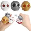 Cadılar Bayramı Stres Topları Sıkılabilir Kurukafa Oyuncakları Fidget Decompression Oyuncakları Kanlı ve Kurtlu Sıkılabilir Kurukafalar Cadılar Bayramı Şaka Oyuncakları
