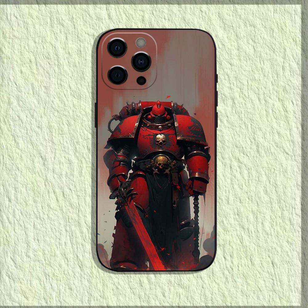 W-Warhammers 40k Game Phone Case For iPhone 16,15,14,13,12,11,Pro,X,XS,Max,XR,Plus,Mini Soft Black Cover