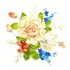 Ribbon Embroidery Kits DIY Flower Painting Kit Stamped Cross Stitch 01