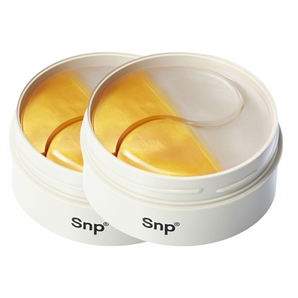 SNP Gold Collagen Dual Eye Patch 60 Sheets x 2ea - 24K Gold & Low-Molecular Collagen Hydrogel Patches for Anti-Wrinkle