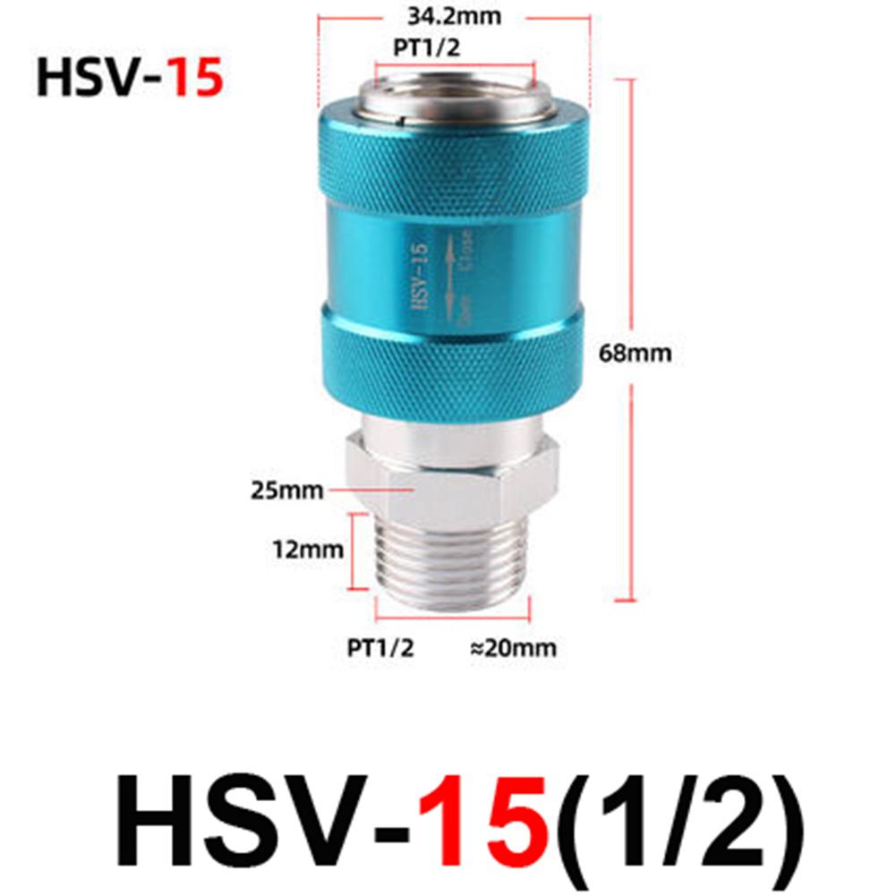 Air Flow Control Flow Control Manual Switch HSV-06 Slide Valve Flexible Connection Thread One-way Valve Sensitive Sliding