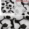 2D FLAT PRINTING 2pcs Curtains (Without Rod) Many Soccer Balls Popular Light Filtering Curtains Semi-Sheer Curtains Easter