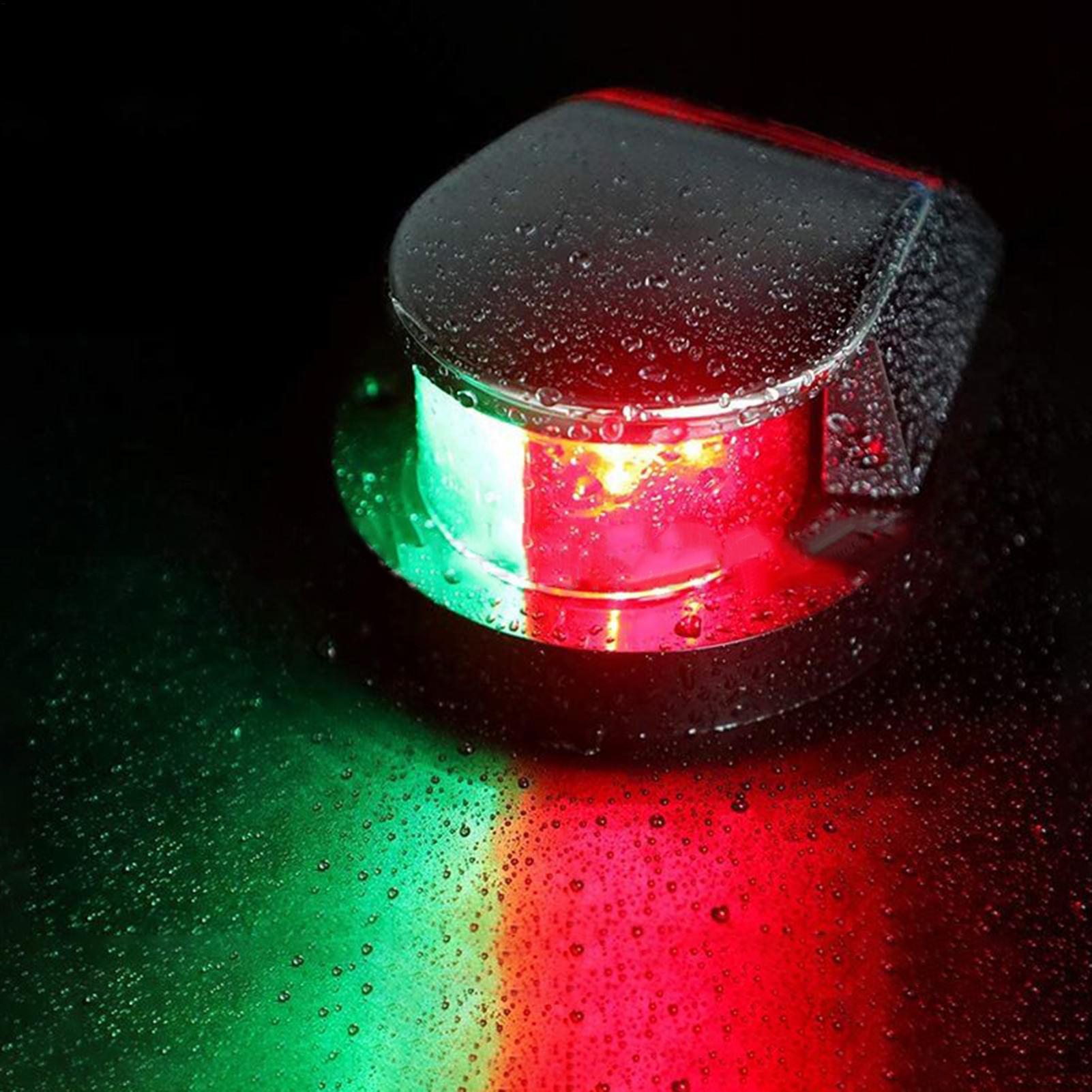 

Ходовые огни для лодок Лодочные огни Носовой и кормовой сигнальный огонь для яхты Каноэ Каяк Прицеп Канал Сильный дождь Снег Туман CHINA