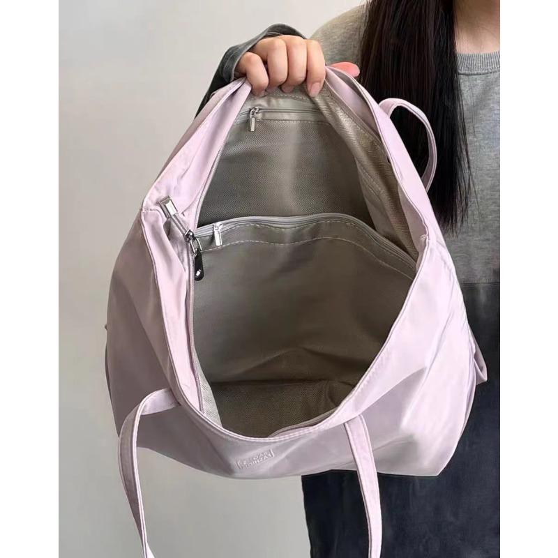 Spring new women s bags oblique span large-capacity bags women s fashion portable tote bags nylon shoulder bags tide