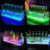 LED Luminous Ice Bucket for Beer, Champagne, Soda, and Wine with Ice Tongs