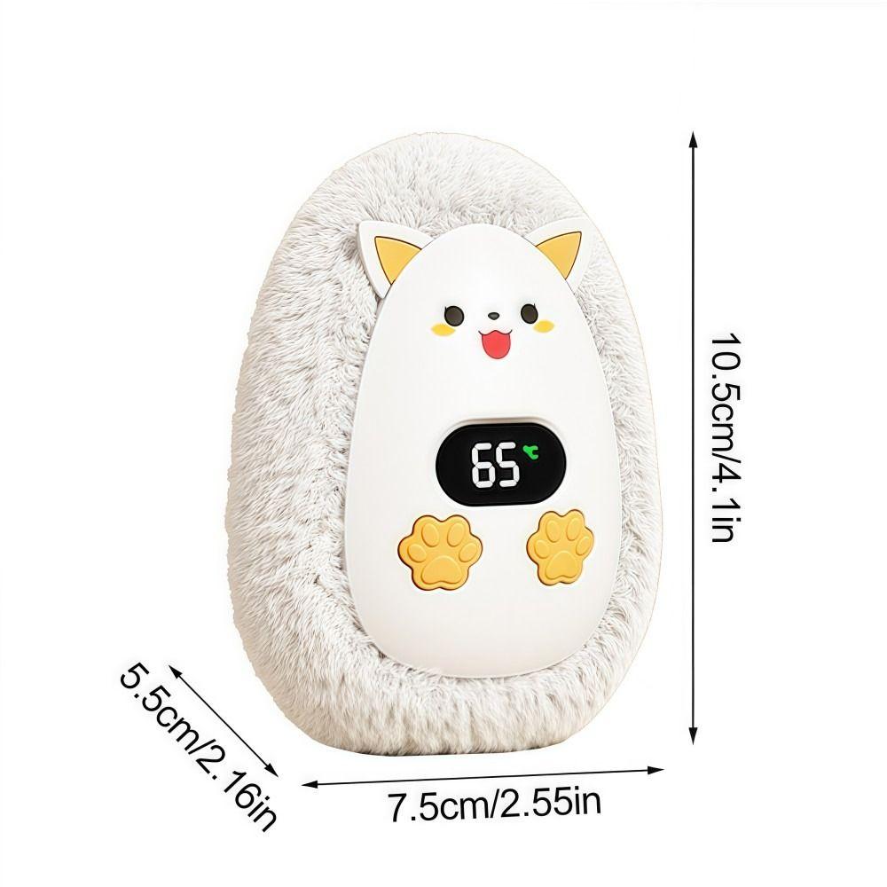 Electric Hand Warmer Smart Temperature Control Mini Digital Display Hand Warmer Portable Three-speed Adjustment