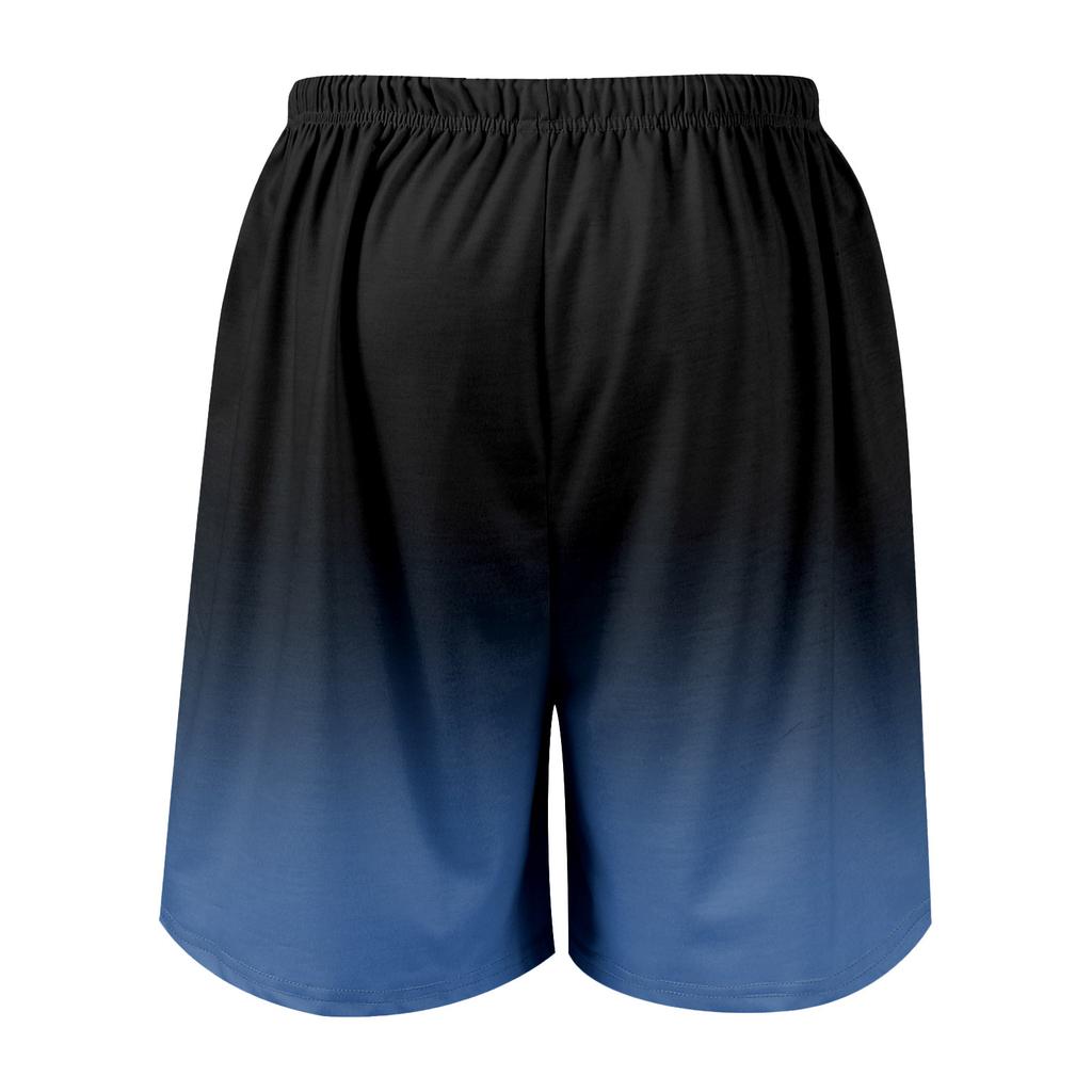 Hawaiian Plant Printed Men's Casual Beach Shorts