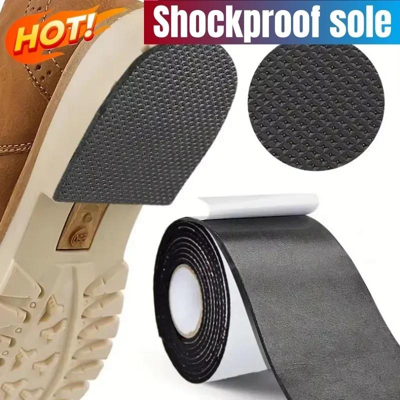 Self Adhesive Non Slip Wear Resistant Shoe Sole Protector Stickers Black Grip Pads for High Heels Sneakers Sandals Shoe Accessor