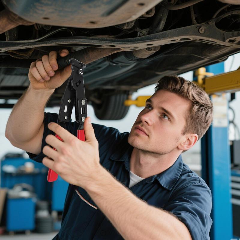 Hose Clamp Pliers Automotive Coolant Hose Removal Pliers Multi-Purpose Crimper For ATV Heater Engine Tube Disconnect Workshop