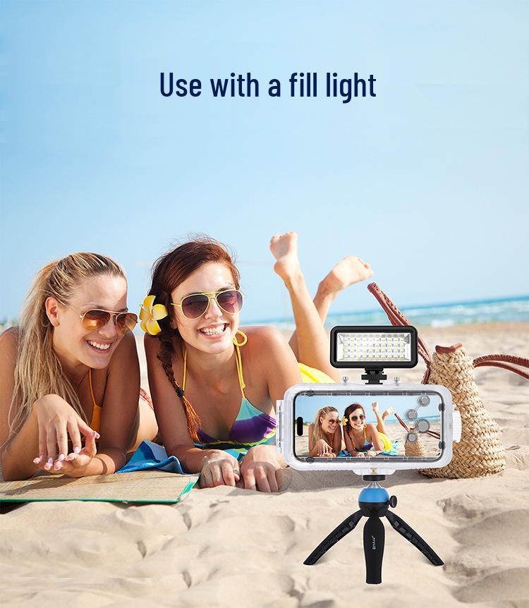 Wodoodporna obudowa do nurkowania PULUZ dla iPhone 16 Pro/Pro Max - Uszczelnienie 40m