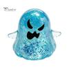Glitter Ghost Toy Halloween Stress Relief Toy, Spooky Squeeze Sensory Clear Fidget for Focus and Relaxation